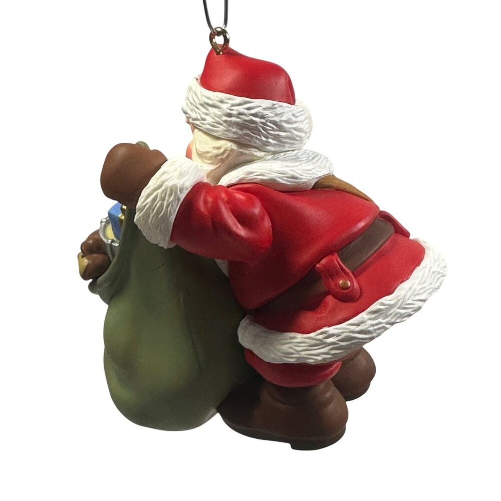 Hallmark Keepsake Ornament Santas Magic Sack 2005 Clips To Light Christmas Decor - Picture 3 of 8
